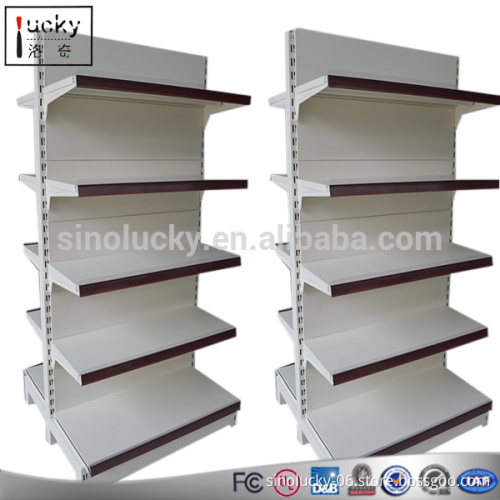 Cheap metal shelving for convenience store/ MDF display